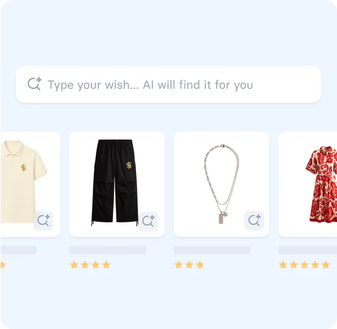 Replace filters and keywords with natural conversation